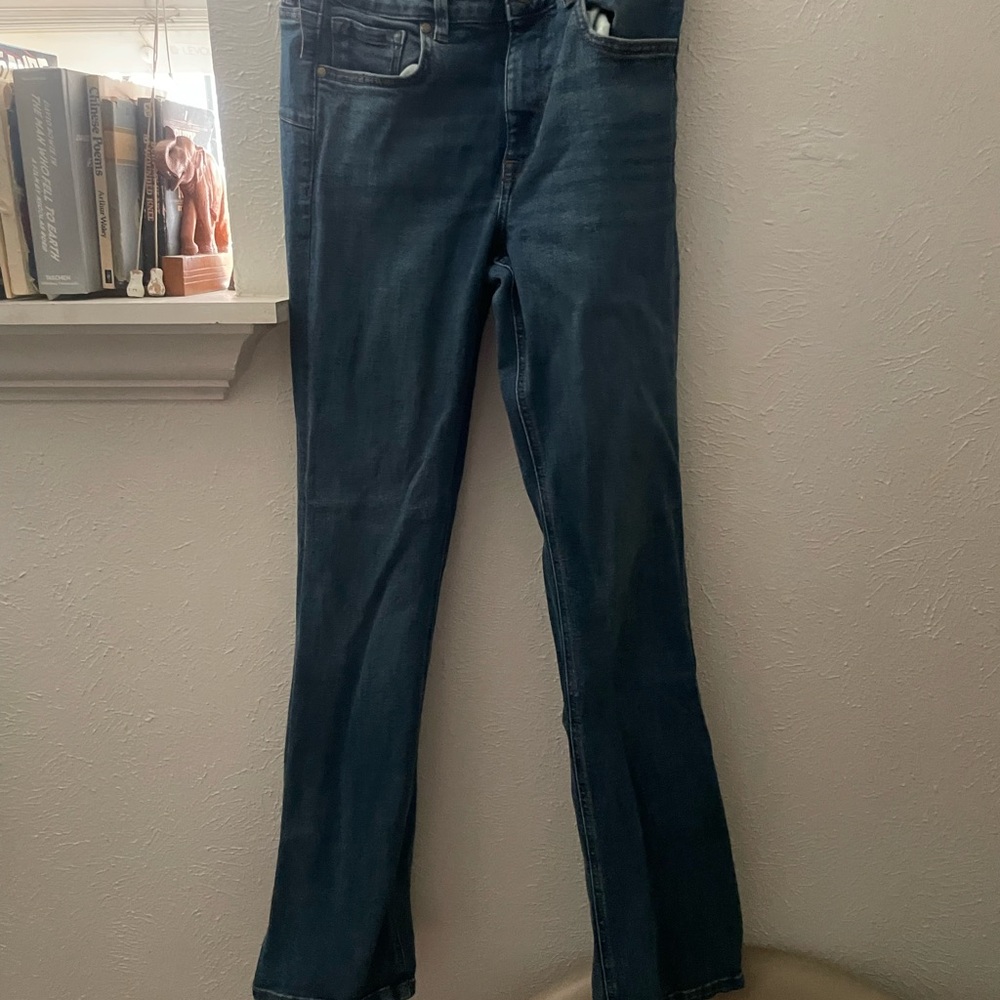 Zara Blue Skinny Jeans
